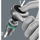 Wera 8100 SA 7 Zyklop Metal-ratelset doorsteekvierkant 1/4" gereedschapsset 28-delig