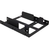 ICY BOX IB-AC643 3,5" Inbouwframe Zwart, Geschikt voor 2x 2.5" HDD/SSD