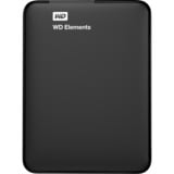 WD Elements Portable, 2 TB externe harde schijf Zwart, WDBU6Y0020BBK-WESN, Micro-USB-B 3.2 (5 Gbit/s)