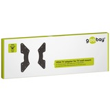 goobay VESA adapter voor tv muurbevestiging Zwart