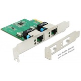 DeLOCK PCIe kaart naar 2x Gigabit LAN netwerkadapter 