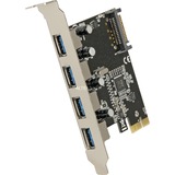 DeLOCK PCIe x1 naar 4x externe USB-A 3.2 Gen 1 usb-controller Retail