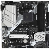 ASRock B550M PRO4 socket AM4 moederbord RAID, Gb-LAN, Sound, µATX