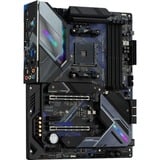 ASRock B550 Extreme4 socket AM4 moederbord Zwart/blauw, RAID, 2.5 Gb-LAN, Sound, ATX