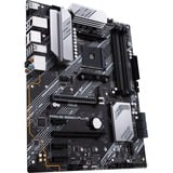 ASUS PRIME B550-PLUS socket AM4 moederbord Zwart/zilver, RAID, Gb-LAN, Sound, ATX