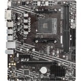 MSI A520M-A PRO socket AM4 moederbord Zwart/grijs, RAID, Gb-LAN, Sound, µATX