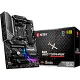 MSI MAG B550 TOMAHAWK socket AM4 moederbord Zwart, RAID, 2x Gb-LAN, Sound, ATX