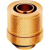 Corsair Hydro X Series XF Compression 10/13mm (3/8" / 1/2") ID/OD  verbinding Goud, 4 stuks