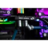 EKWB EK-Quantum Torque 6-Pack HDC 14 - Satin Titanium verbinding Zilver, 6 stuks