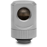 EKWB EK-Quantum Torque Rotary 90° - Satin Titanium verbinding Zilver