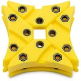 EKWB EK-Vardar X3M Damper Pack - Yellow bevestiging Geel