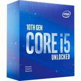 Intel® Core i5-10600KF, 4,1 GHz (4.8 GHz Turbo Boost) socket 1200 processor "Comet Lake-S", unlocked, Boxed