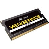 Corsair 16 GB DDR4-2666 laptopgeheugen Zwart, CMSX16GX4M1A2666C18, Vengeance