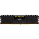 Corsair 32 GB DDR4-2666 Kit werkgeheugen Zwart, CMK32GX4M2A2666C16, Vengeance LPX, XMP