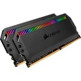 Corsair 32 GB DDR4-3600 Kit werkgeheugen Zwart, CMT32GX4M2Z3600C18, Dominator Platinum RGB, XMP 2.0, AMD Ryzen Optimized