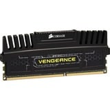 Corsair 4 GB DDR3-1600 werkgeheugen CMZ4GX3M1A1600C9, Vengeance Black, XMP, Lite retail