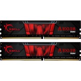 G.Skill 32 GB DDR4-3000 (2x 16 GB) Kit werkgeheugen Zwart, F4-3000C16D-32GISB, Aegis, XMP