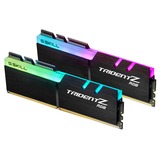 G.Skill 32 GB DDR4-3200 Kit werkgeheugen Zwart, F4-3200C16D-32GTZR, Trident Z RGB, XMP