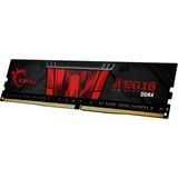 G.Skill Aegis 8 GB DDR4-3200 (1x 8 GB) werkgeheugen Zwart, F4-3200C16S-8GIS, XMP 2.0