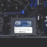 Patriot P210, 128 GB SSD Zwart, P210S128G25, SATA III