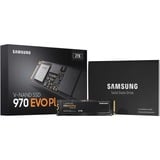 SAMSUNG 970 EVO Plus 2 TB SSD Zwart, MZ-V7S2T0BW, PCIe Gen 3 x4, M.2 2280