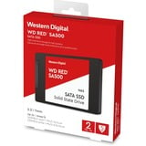 WD Red, 2 TB SSD WDS200T1R0A, Serial ATA/600