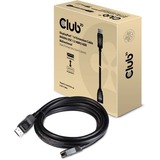 Club 3D DisplayPort 1.4 HBR3 verlengkabel Zwart, 3 meter, 8K
