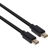 Club 3D Mini-DisplayPort 1.2 HBR2 kabel Zwart, 2 meter