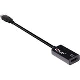 Club 3D Mini DisplayPort 1.4 > HDMI 2.0b HDR Active Adapter Zwart