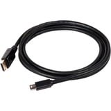 Club 3D Mini-DisplayPort naar DisplayPort 1.2 kabel Zwart, 2 meter