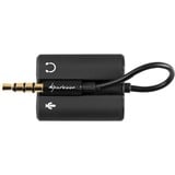 Sharkoon PMP 35 audio-adapter Zwart