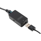 Digitus USB-Extender Zwart, USB 2.0, tot 50 meter