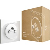 Fibaro Walli N TV-SAT Outlet aansluiting Wit