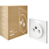 Fibaro Walli N TV-SAT Outlet aansluiting Wit