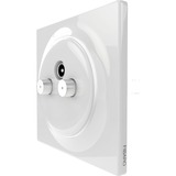 Fibaro Walli N TV-SAT Outlet aansluiting Wit