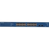 Netgear GS724T switch Blauw