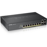 Zyxel GS1920-8HPv2 8-Port GbE Smart Managed Switch Zwart