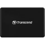 Transcend MultiReader RDC8K2 kaartlezer Zwart, USB 3.2 Gen 1