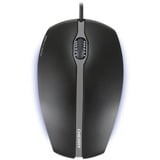 CHERRY Gentix Corded Optical Illuminated Mouse Zwart, 1000 dpi, Retail