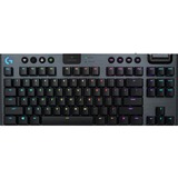 Logitech G915 TKL LIGHTSPEED Wireless RGB Mechanical Gaming Keyboard Zwart, US-International, GL Linear, LIGHTSYNC RGB