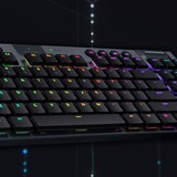 Logitech G915 TKL LIGHTSPEED Wireless RGB Mechanical Gaming Keyboard Zwart, US-International, GL Linear, LIGHTSYNC RGB