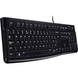 Logitech Keyboard K120 for Business, toetsenbord US-International, Rubberdome