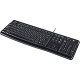 Logitech Keyboard K120 for Business, toetsenbord US-International, Rubberdome