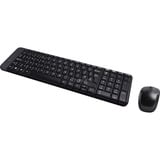 Logitech MK220 draadloze desktopset EU lay-out (QWERTY), Rubberdome