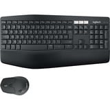 Logitech MK850 Performance draadloze desktopset Zwart, BE lay-out (AZERTY), Bluetooth