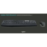 Logitech MK850 Performance draadloze desktopset Zwart, BE lay-out (AZERTY), Bluetooth