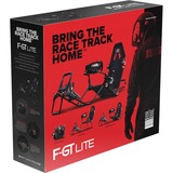 Next Level Racing F-GT Lite Foldable racing simulator Zwart/rood