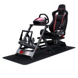 Next Level Racing GTtrack Simulator Cockpit racing simulator Zwart