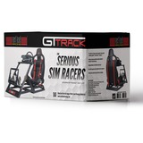 Next Level Racing GTtrack Simulator Cockpit racing simulator Zwart