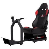 RaceRoom Game Seat RR 3033 Zwart/rood